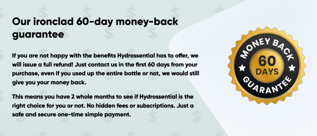 
Hydrossential - unique beauty serum offer review