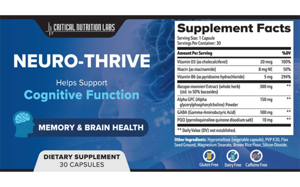 Neuro Thrive Brain Support Review