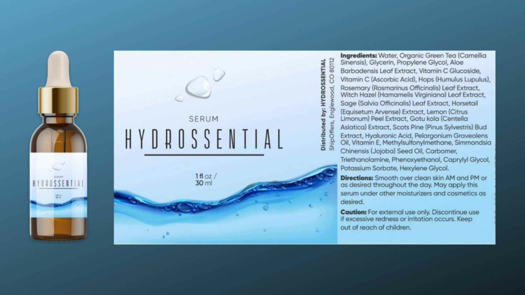 Hydrossential Serum Review